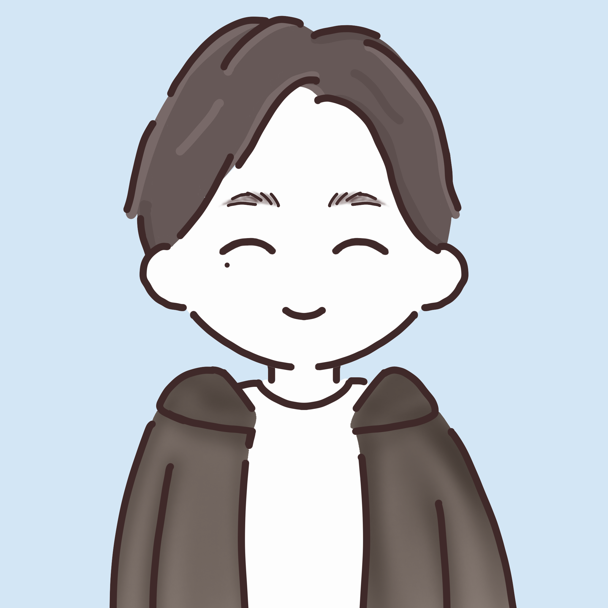 ゆかの夫・ゆうのプロフィールイラスト