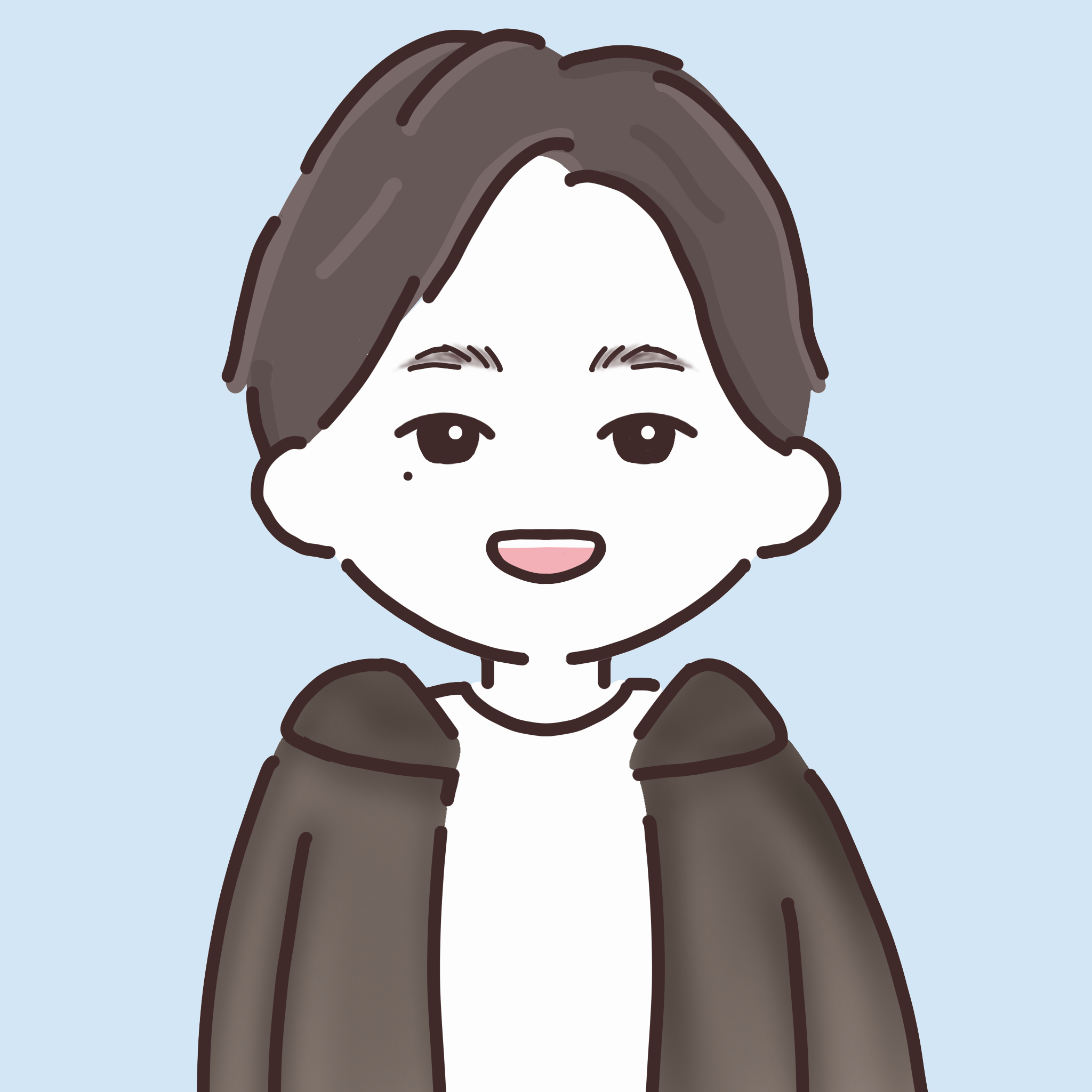 ゆかの夫・ゆうのプロフィールイラスト